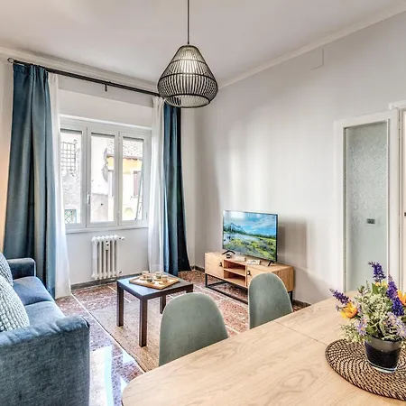 公寓 Domus Lucianae Family & Group Comfort, Few Min From Colosseum